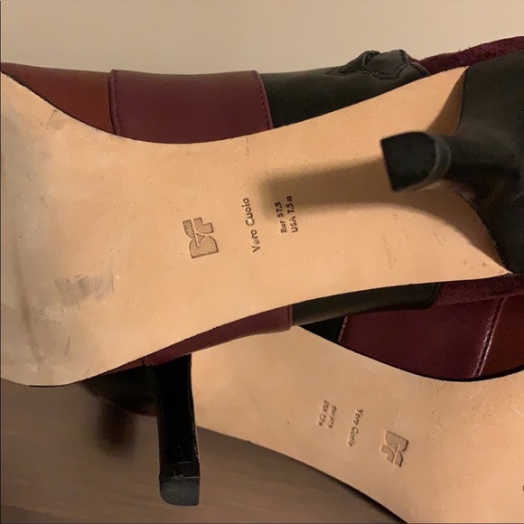 Diane Von Furstenberg Suede and Leather Booties - Women’s Size 7.5 - Picture 3 of 4